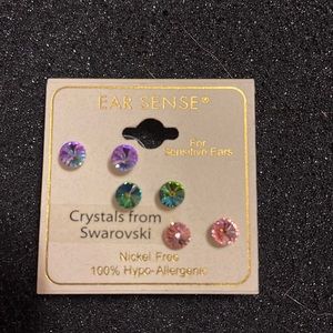 Swarovski Crystal Stud earrings